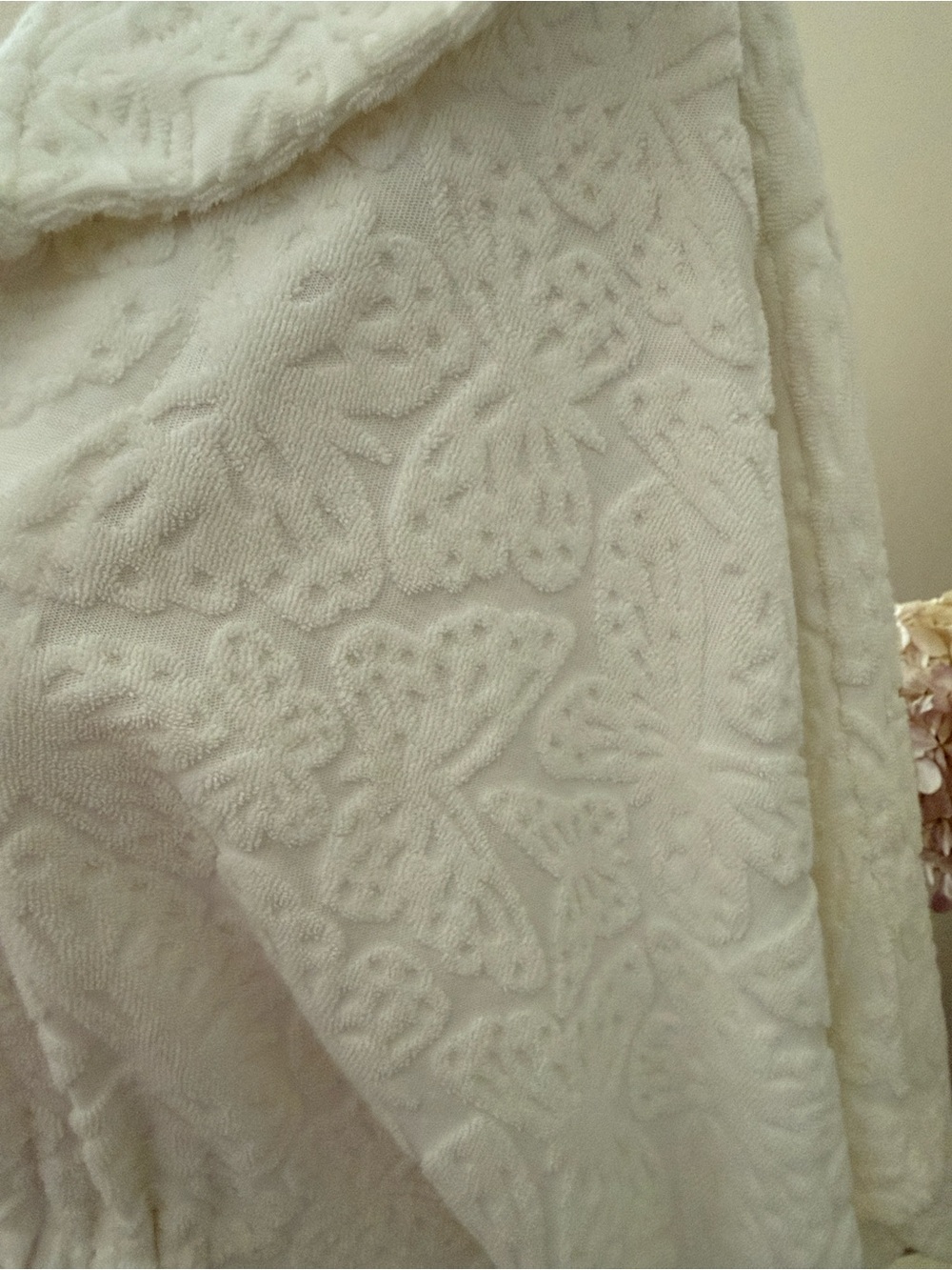 Juicy Couture White Hooded Terry Cover-Up - Picture 2 of 8